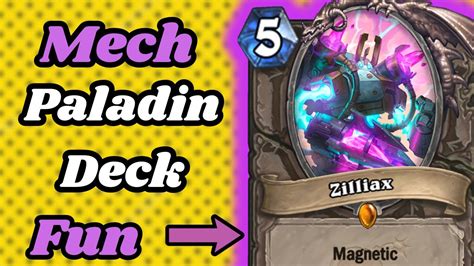 hearthstone mech paladin|Mech Paladin Deck .